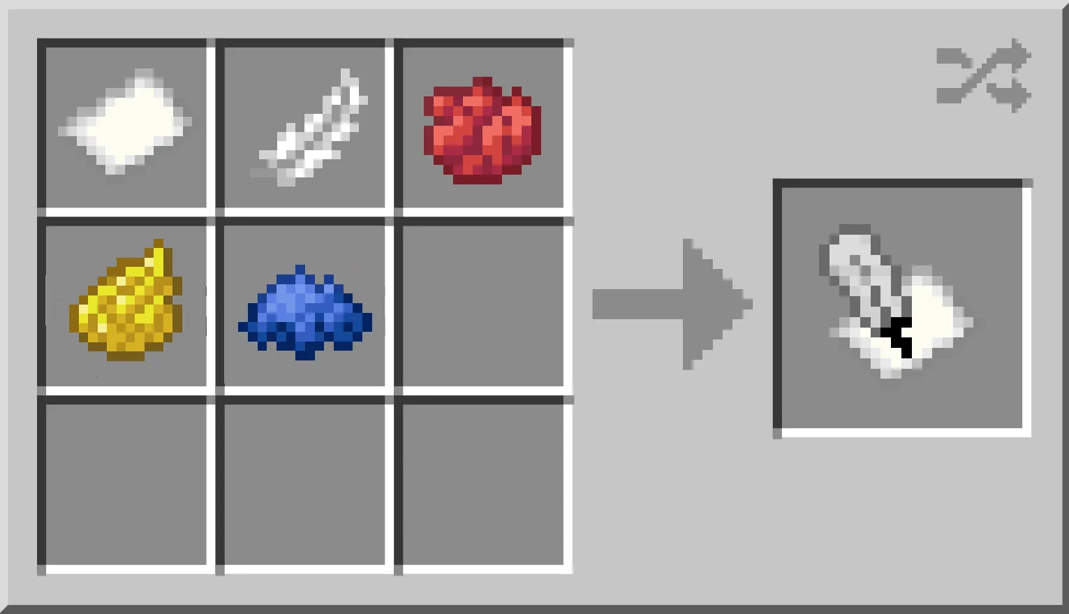 Крафт черновика из красителя, бумаги и пера · MineShield Wiki