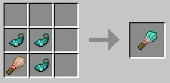 Крафт светящейся кисти · MineShield Wiki