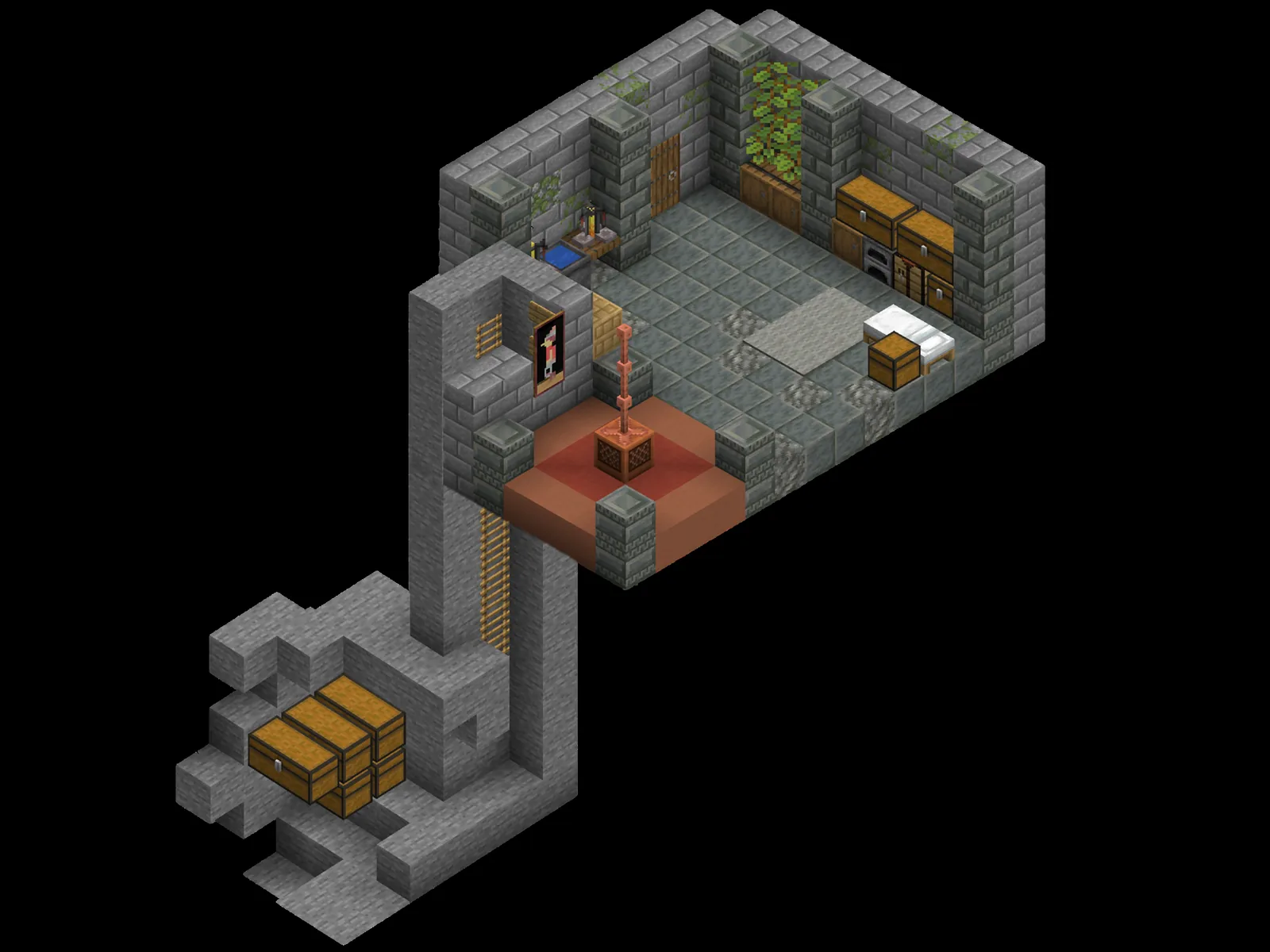 Лаборатория в горах, подземный ход · MineShield Wiki