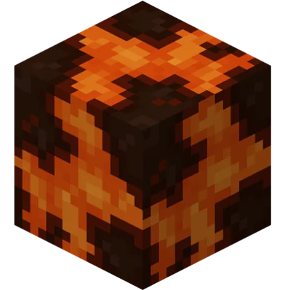 Раскалённый блок метеорита: ломать его нельзя без ожога · MineShield Wiki