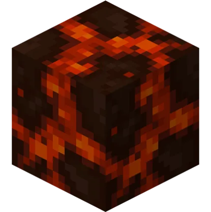 Частично остывший блок после синего льда · MineShield Wiki