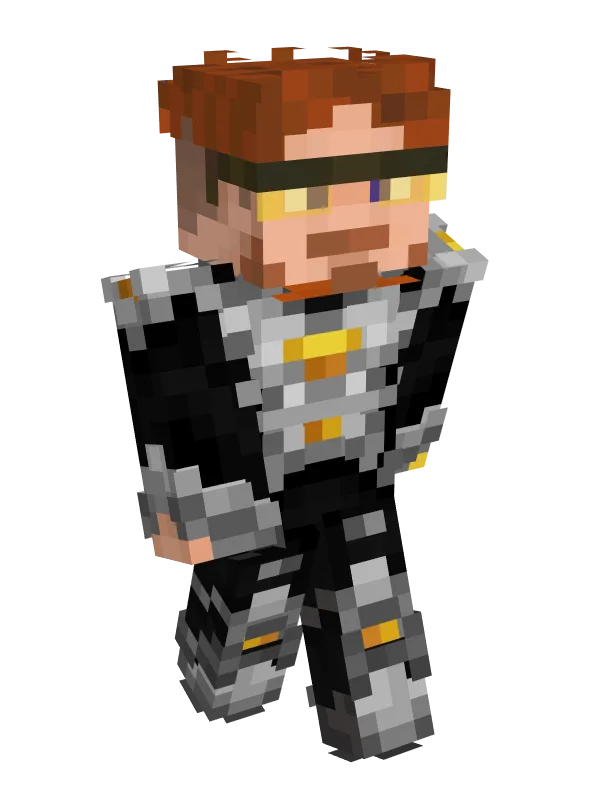 Скин Барси в цветах ордена · MineShield Wiki