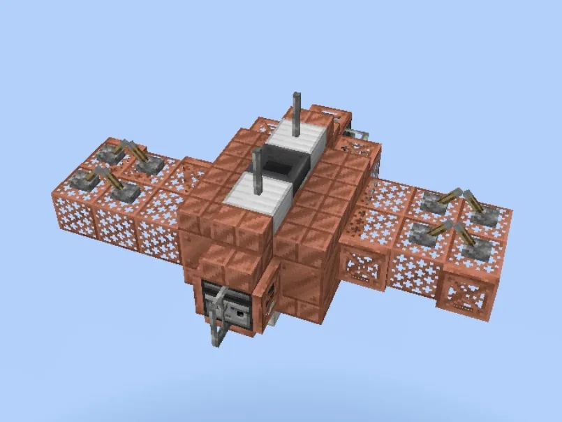 Спутник Секби в первом виде, до обновления 2025 года · MineShield Wiki