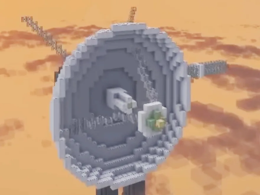Спутник «Вояджер» Диамкея · MineShield Wiki