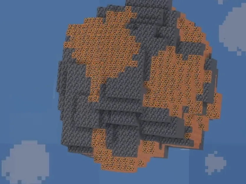 Временный спутник на дневном небе, декабрь 2024 · MineShield Wiki